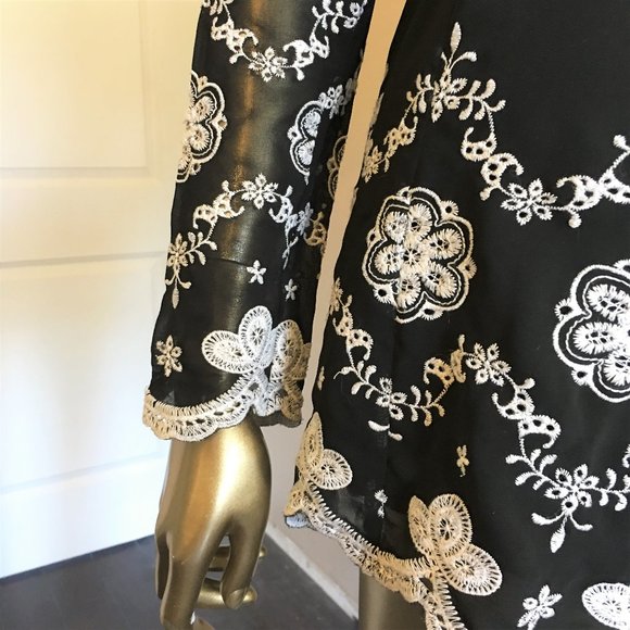 WAYF Embroidered Romper - Picture 4 of 16